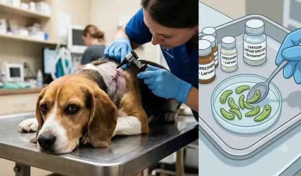 Screwworm in dogs, symptoms, prevention, risk